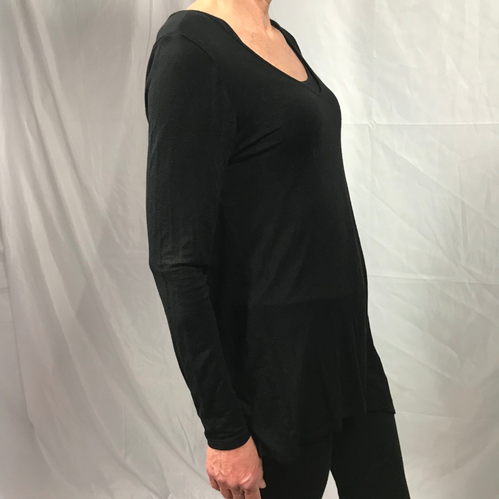 white house black market top womens small black - Picture 5 of 7